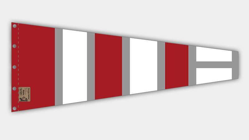 Windsock Arena White/Red Full By Persian Safety® Windsock Arena White/Red Full By Persian Safety®