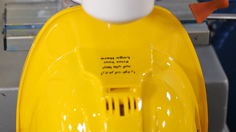 Safety Helmet Logo Printing Safety Helmet Logo Printing