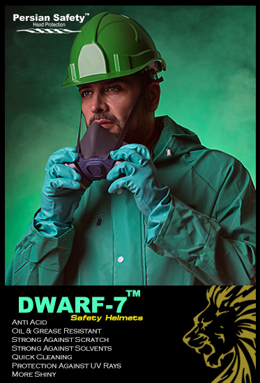 کلاه|دورف7|Persian Safety|ABS|Helmet|DWARF-7|Ventilation|پرشین سیفتی|هواکش|کلاه ایمنی|کلاه مهندسی|هلمت