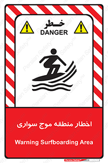 Surfboarding , هشدار , ناحیه , امواج , خطر , 