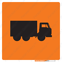 trailer , passing , risk , traffic , هشدار , تردد , ماشین سنگین , 