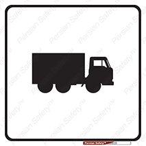 trailer , passing , risk , traffic , هشدار , تردد , ماشین سنگین , 