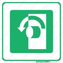 Turn , Open , سمت , بگردانید , 