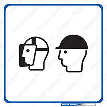  , تجهیزات ایمنی , مناسب , سر , 