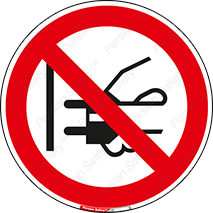don’t , electricity , cable , قطع برق , خاموش کردن , ممنوع , 