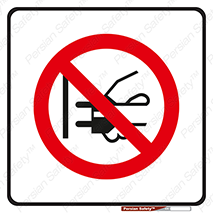 don’t , electricity , cable , قطع برق , خاموش کردن , ممنوع , 
