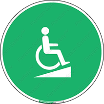 Wheelchair , Ramp , رمپ , معلولین , تردد , صندلی چرخدار , 
