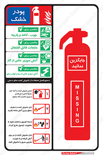 دستورالعمل , استفاده , نحوه , کپسول , سیلندر , خاموش کننده , جایگزینی , missing , پودر , خشک , گاز , Powder , Extinguisher , 